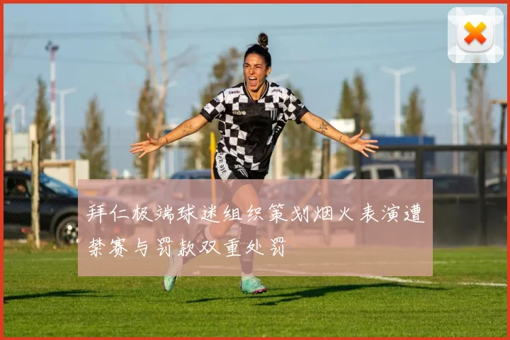 拜仁极端球迷组织策划烟火表演遭禁赛与罚款双重处罚